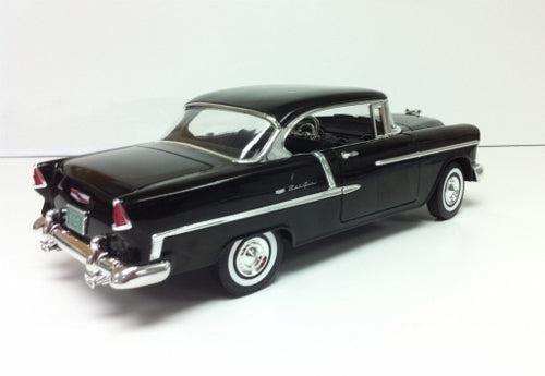 1955 Chevrolet Bel Air Hard Top Scale Model 1:18 Motormax Black