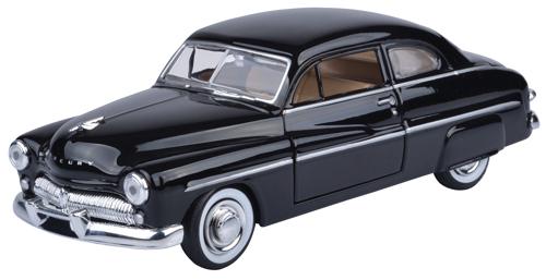 1949 Mercury Coupe Scale Model 1:24 Motormax Black or Red