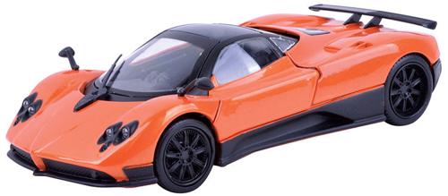 Pagani Zonda F Scale Model 1:24 Motormax Orange/Black