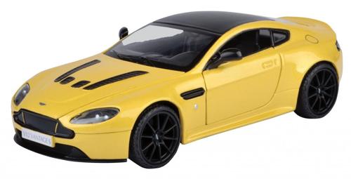 2013 Aston Martin V12 Vantage S Scale Model 1:24 Motormax Yellow or Red