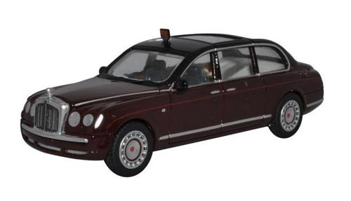 Bentley State Limousine HM The Queen Scale Model 1:76 Oxford Burgundy