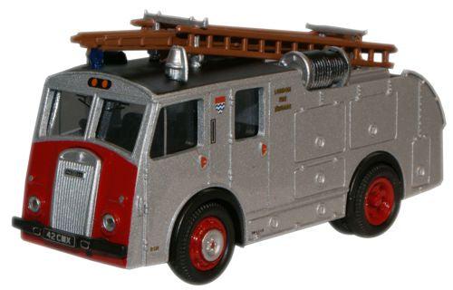 Dennis F8 Fire Engine London Fire Brigade 1:76 Oxford Red
