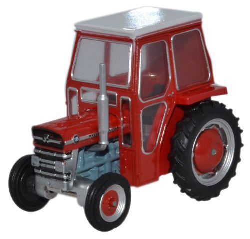 Massey Ferguson Tractor Scale Model 1:76 Oxford Red