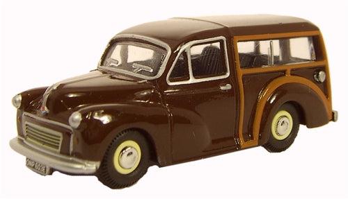 Morris Minor Traveller Scale Model 1:76 Oxford Maroon