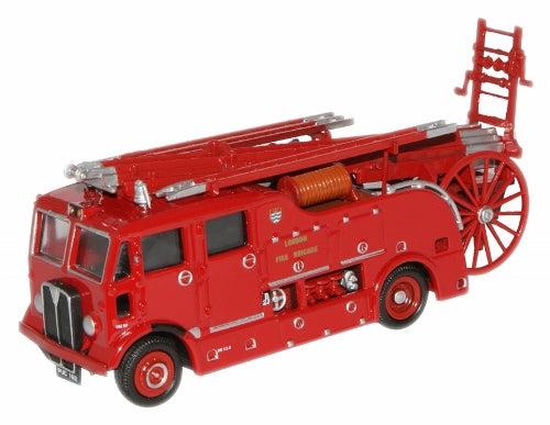 AEC Regent III Fire Engine London Fire Service 1:76 Oxford Red
