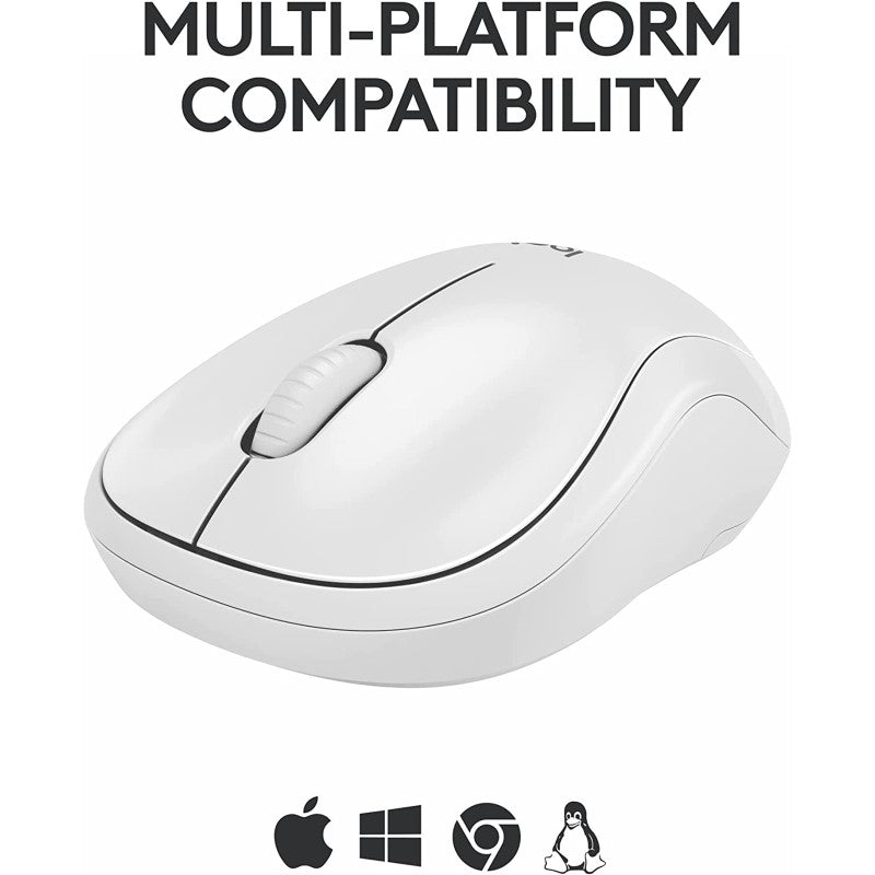 SILENT BLUETOOTH MOUSE - Logitech M240 (OFF WHITE)