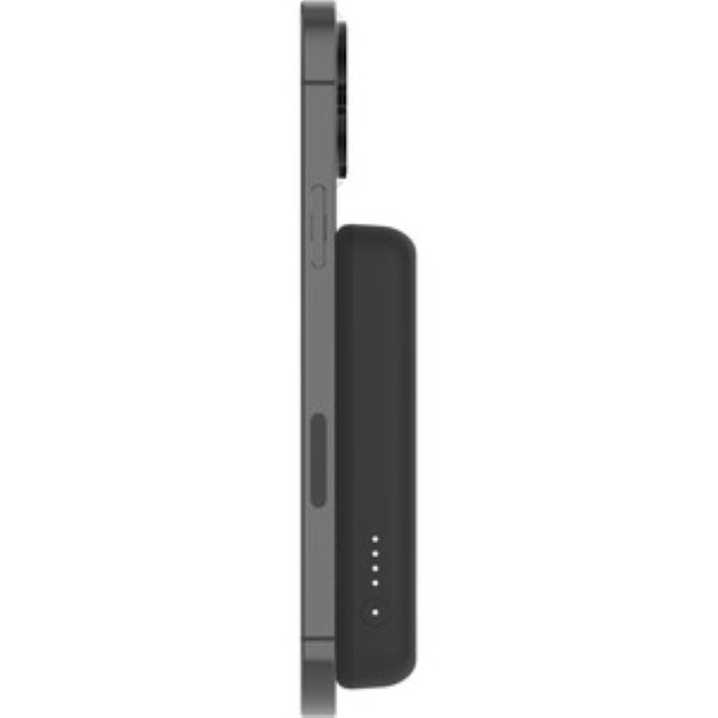Wireless Power Bank - Belking Magnetic 5K MAGNETIC WIRELESS PB + STAND (Black)