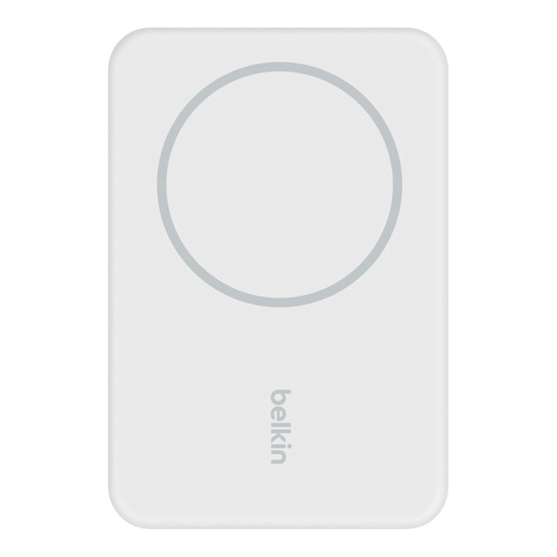 MAGNETIC WIRELESS PB + STAND WHITE - Belkin 5K (White)