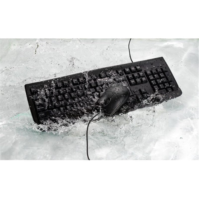 Wired Desktop Set - Kensington Pro Fit WASHABLE Cable Keyboard