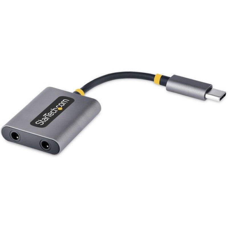 USB-C Headphone Splitter/Dongle with Mic - StarTech (Space Gray)
