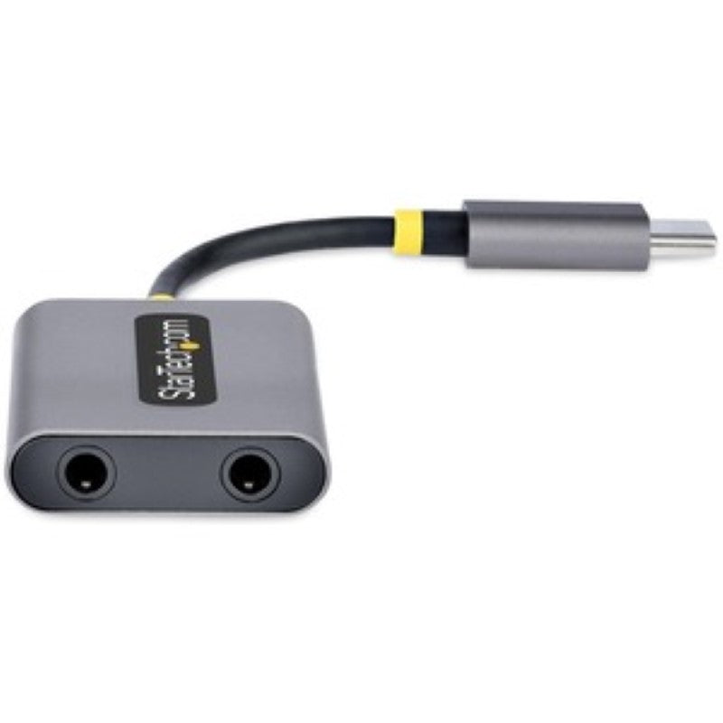 USB-C Headphone Splitter/Dongle with Mic - StarTech (Space Gray)