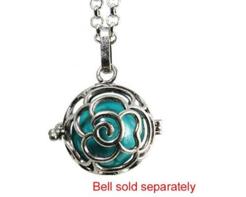 Angel Caller - Dusky Rose Rhodium (80cm)