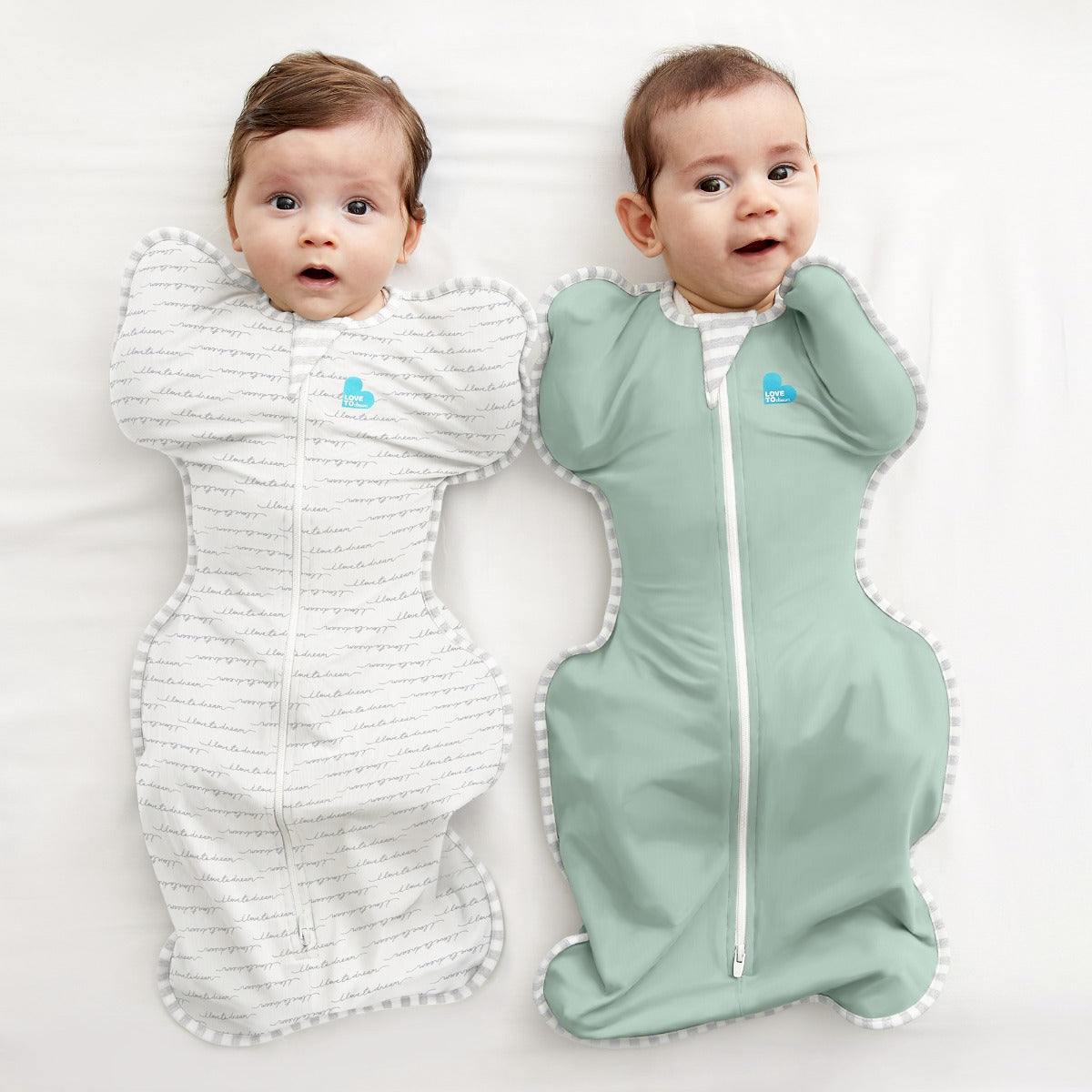 Love to Dream Swaddle Up™ Lite 0.2 TOG - Olive - Medium