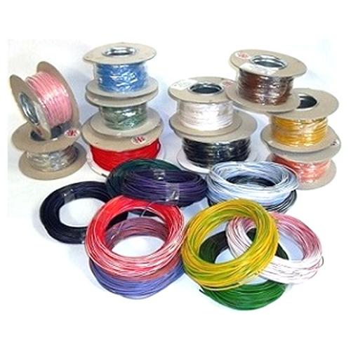 BIKER'S TOOLBOX 1MM SINGLE COLOUR WIRE- ORANGE PER METRE