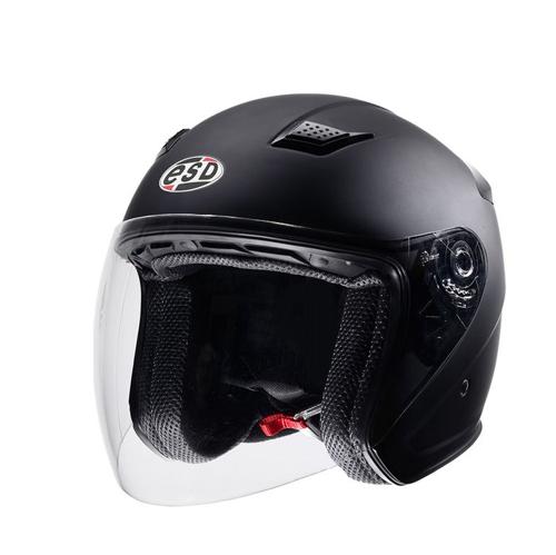 HELMET ELDORADO E10 OPEN FACE MATTE BLACK XS