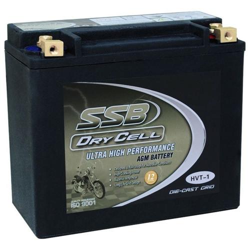 MOTORCYCLE AND POWERSPORTS BATTERY AGM 12V 18AH 450CCA BY SSB ULTRA HIGH PERFORM