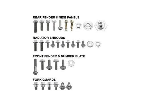 BODY PANEL FASTENER BOLT KIT PSYCHIC KTM 200EXC 250EXC 300EXC 250EXCF 400EXCF 45