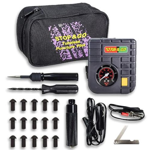 STOP & GO TYRE PLUGGER ULTIMATE KIT WITH COMPRESSOR (6000)