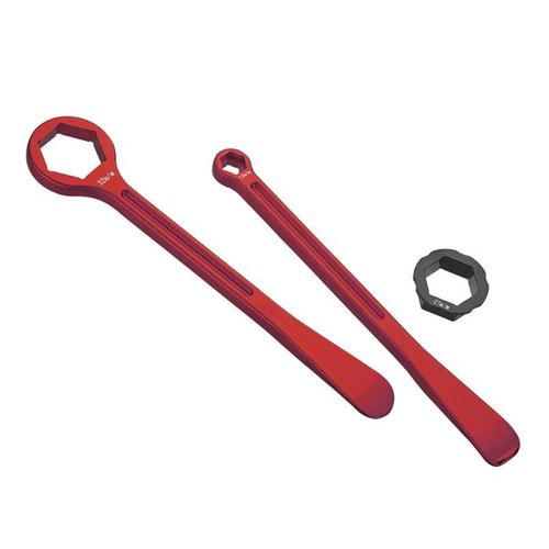 COMBO AXLE TIRE WRENCH LEVER SET EURO KIT 32MM 27MM AXLES. 0MM 13MM AXLES ADJUST