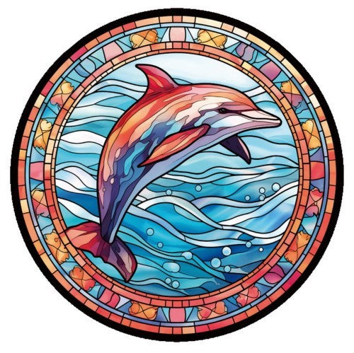 Suncatcher Dolpin SET OF 2 LARGE