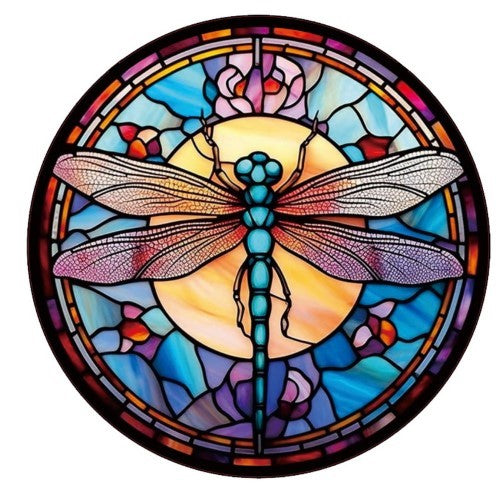 Suncatcher Dragonfly SET OF 2 LARGE (Version 1)