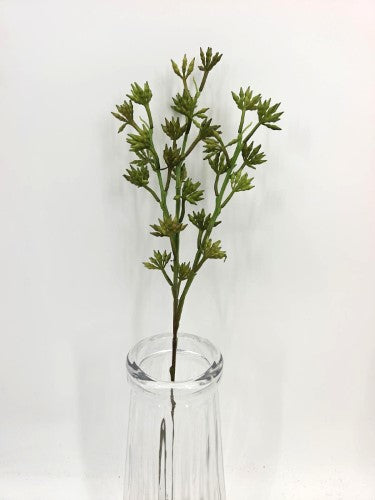 Artificial Eucalyptus Pellita Seed Spray - Green