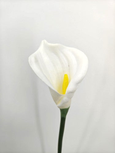 Artificial Calla Lily Flower Spray - White - 65cm
