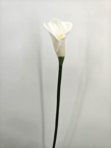 Artificial Calla Lily Flower Spray - White - 65cm