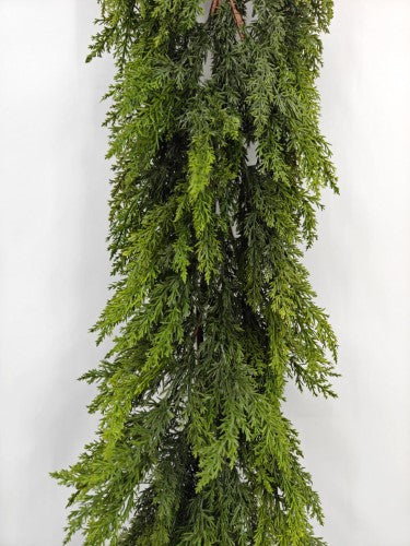 Artificial Cypress Garland - Real Touch - 6ft
