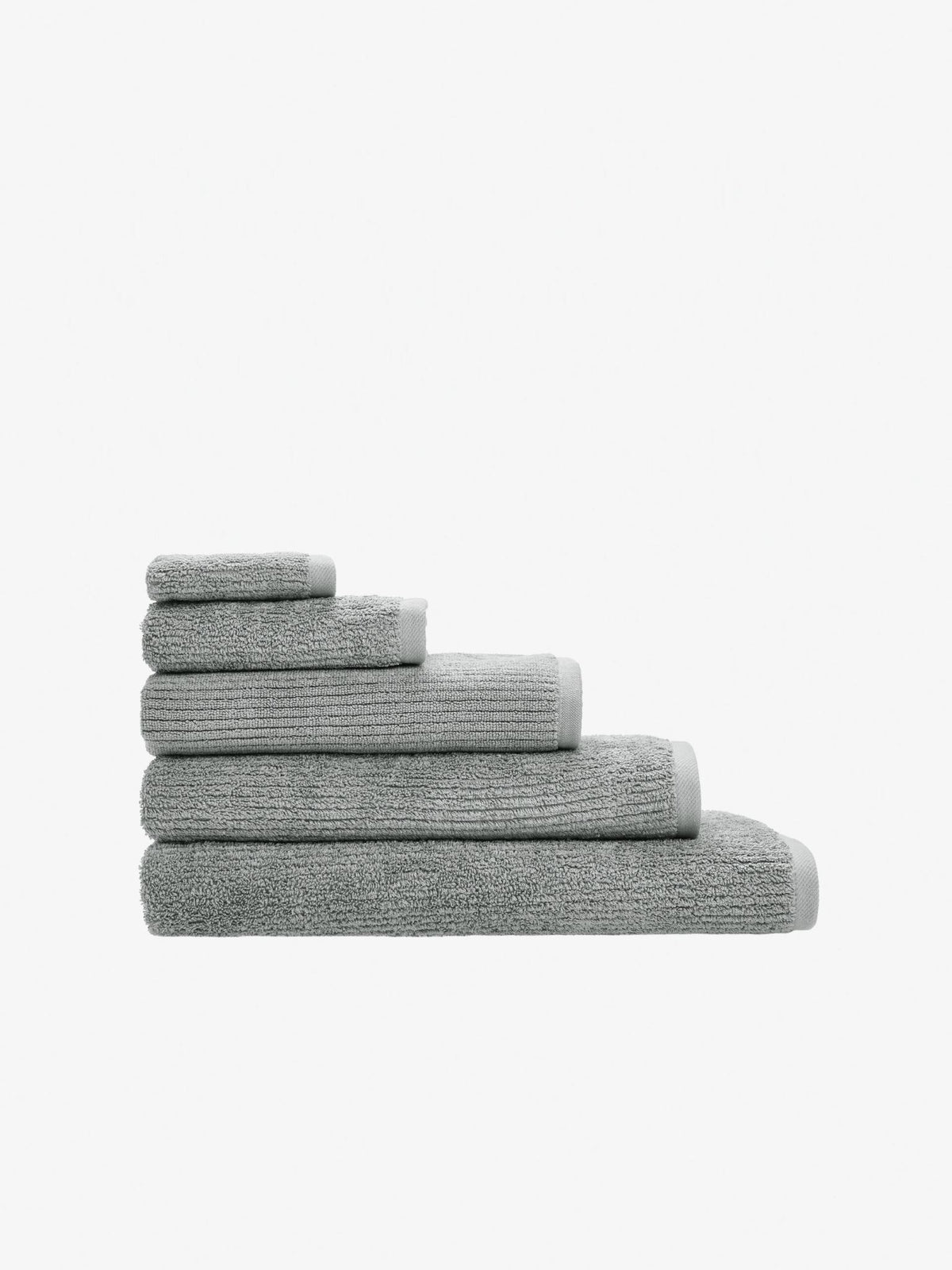 Reed Bath Towel By Linen House - Grey