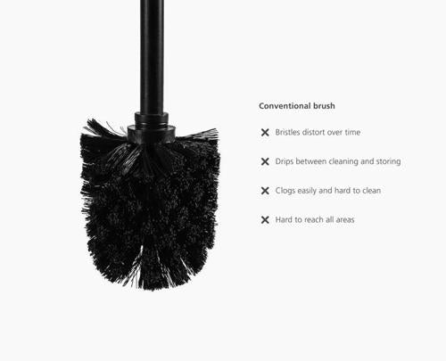 Joseph Joseph - Flex 360 Lite Toilet Brush - Black