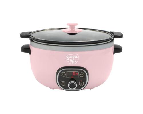 Greenlife - Slow Cooker Duo - Pink