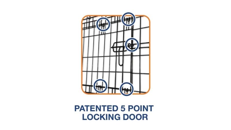 Dog Crate - Great #4000 90 x 58 x 65cm (Black)