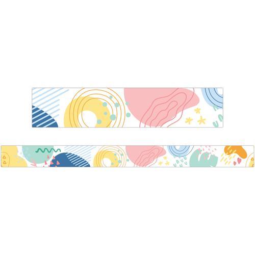 LCBF Pastel Pop Abstract Border Pk12