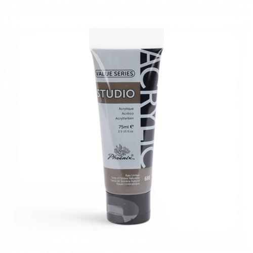 Phoenix Acrylic Paint 75ml Raw Umber (688)