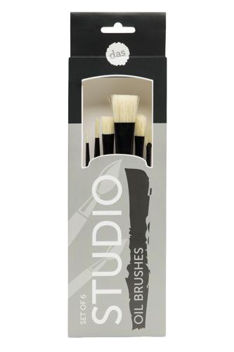 DAS Studio Oil Brushes Set of 6
