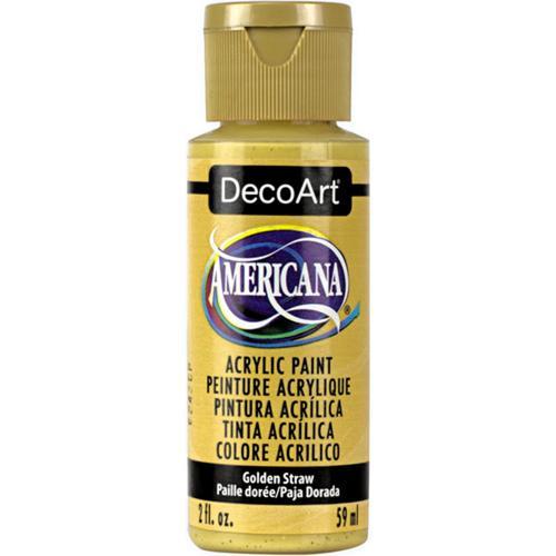 DecoArt Americana Acrylics 59ml (2oz) Golden Straw