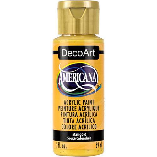 DecoArt Americana Acrylics 59ml (2oz) Marigold