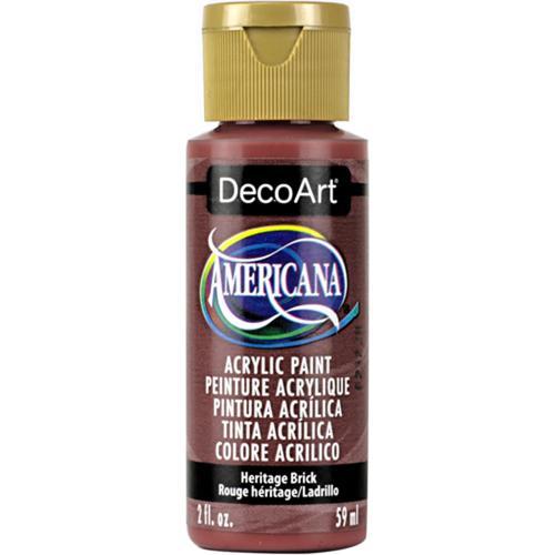 DecoArt Americana Acrylic 59ml (2oz) Heritage Brick