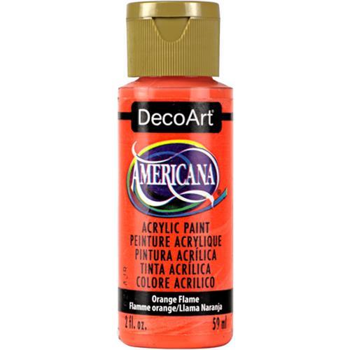 DecoArt Americana Acrylic 59ml (2oz) Orange Flame