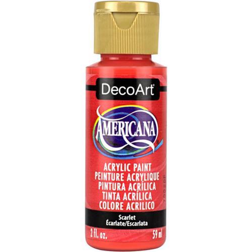 DecoArt Americana Acrylic 59ml (2oz) Scarlet