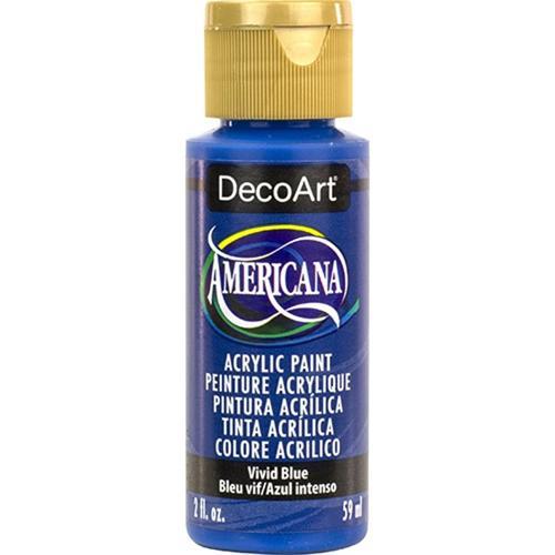 DecoArt Americana Acrylics 59ml (2oz) Vivid Blue