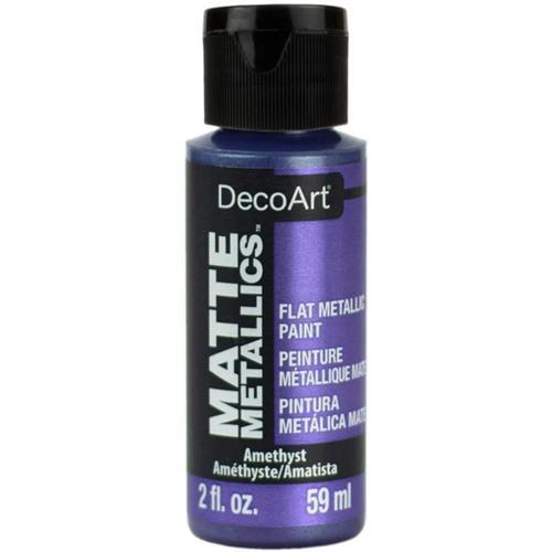 DecoArt Matte Metallic 59ml (2oz) Amethyst