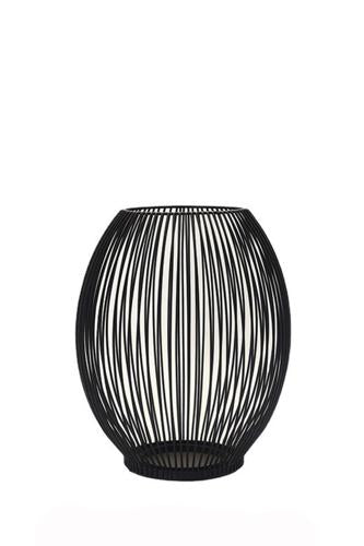 Open Wired Candle Holder Set of 2 Size 14D × 15cmH