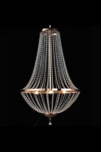 24V LED Chandelier Set of 2 Size 60D × 90cmH - warm white