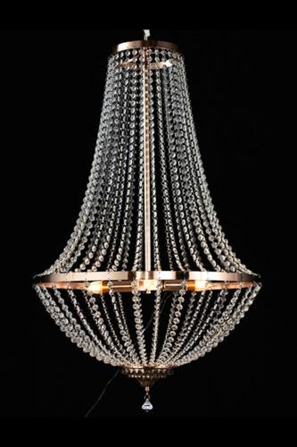 24V LED Chandelier Set of 2 Size 80D × 110cmH - warm white