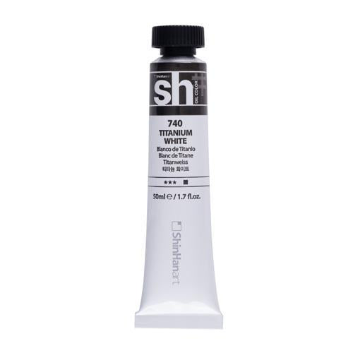 ShinHan Oil Colour Paint 100ml Titanium White 740