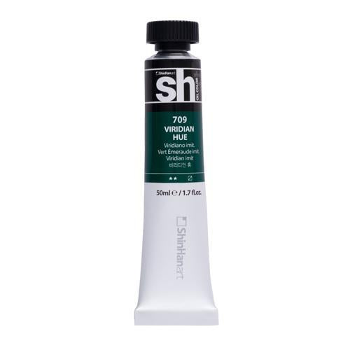 ShinHan SH Oil Colour Paint 50ml Viridian Hue 709