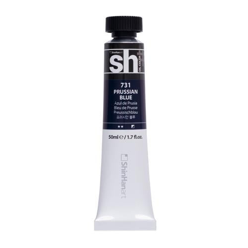 ShinHan SH Oil Colour Paint 50ml Prussian Blue 731