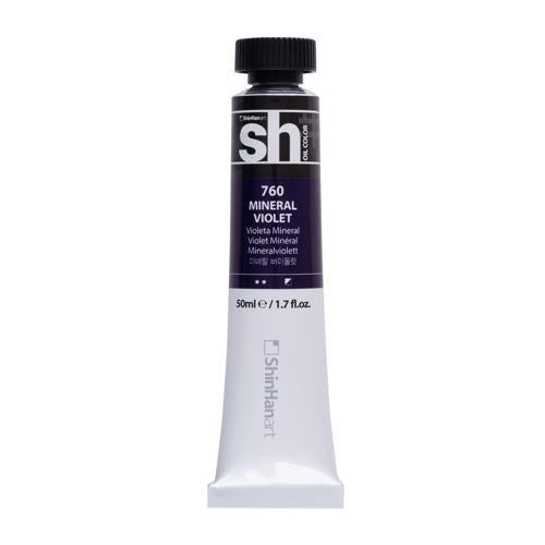 ShinHan SH Oil Colour Paint 50ml Mineral Violet 760